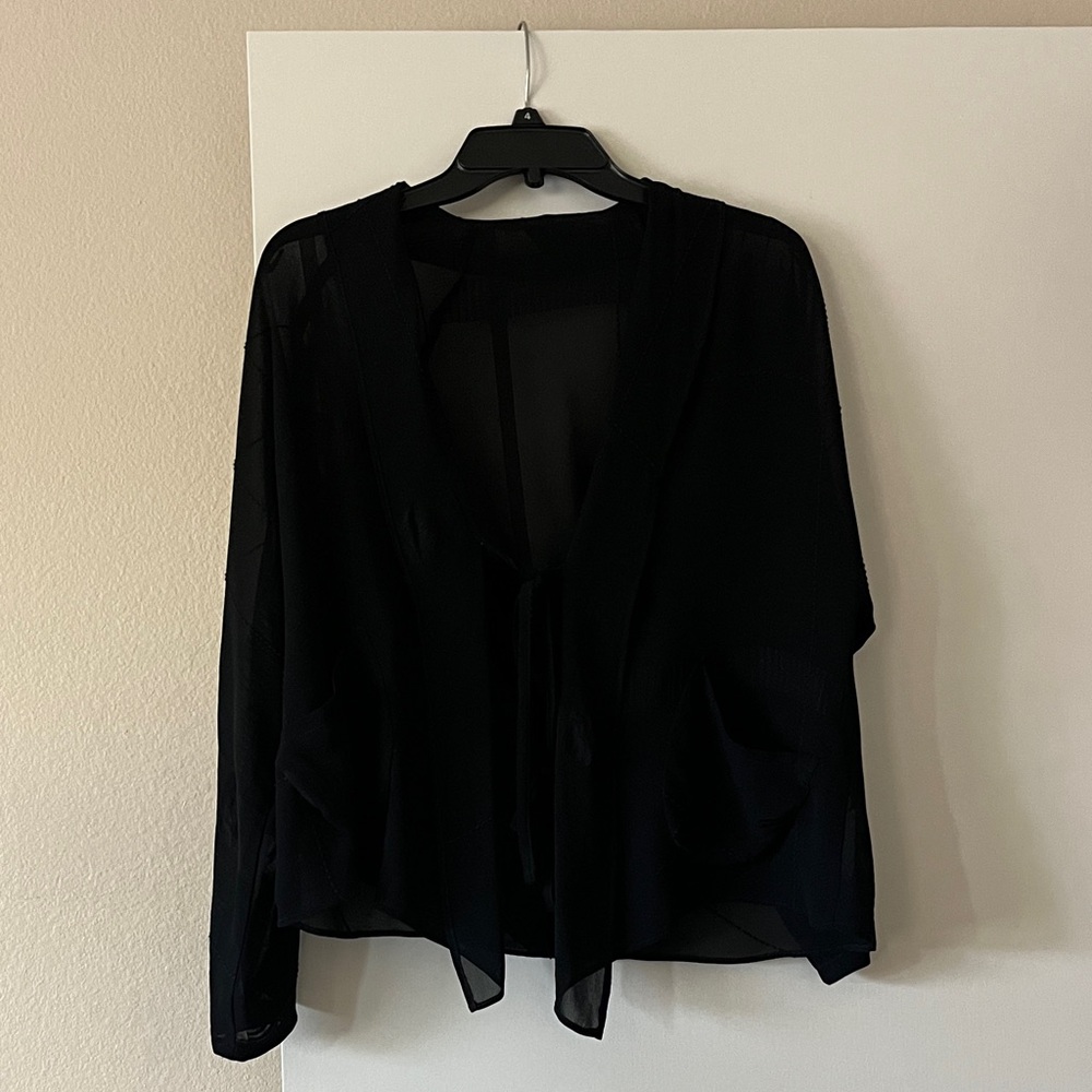 Babette Elegant Black Women's Top
